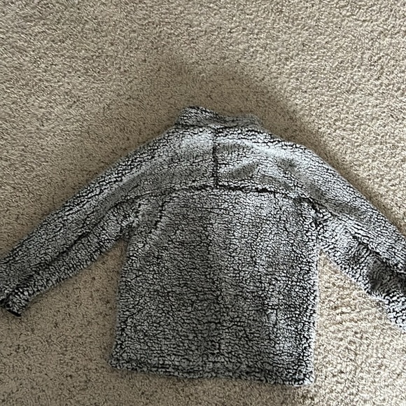 Altar’d State Grey Fuzzy Pullover - Picture 2 of 3